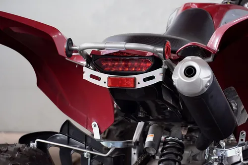 Miniatura 7 de Luces traseras LED ahumadas de freno para Raptor, luz trasera de freno para Yamaha Raptor 700R 700 2006-2018 / YFZ450R YFZ450X YFZ 450R 450X 450X