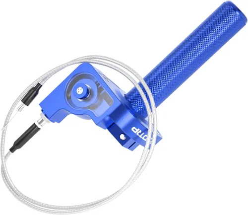 Miniatura 12 de Puño del acelerador para motocicleta de 22mm CNC de aluminio Quick Twister con cable del acelerador CRF50 70 110 IRBIS 125 250 Accesorio