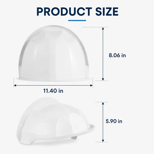 Miniatura 2 de HOMSFOU Protector de cubierta de cámara resistente a la intemperie para exteriores, 2 piezas