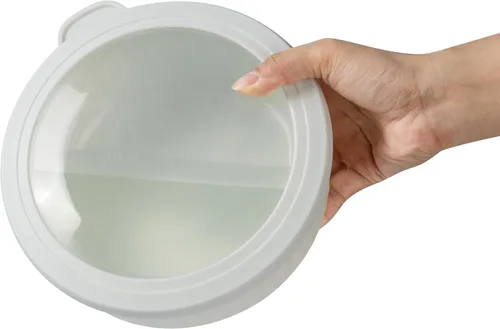 Miniatura 127 de COOK WITH COLOR Tazones de preparación con tapas - Juego de tazones pequeños de mezcla de plástico anchos y profundos anidables con tapas, juego