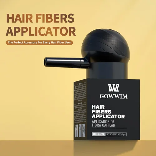 Miniatura 2 de Gowwim Aplicador de fibra capilar: distribuye fácilmente las fibras de manera uniforme, cubre y mezcla raíces 0.42 oz/0.88 oz