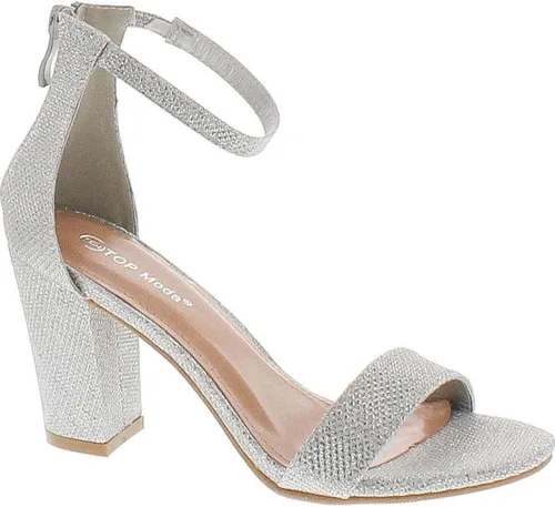 Miniatura 2 de TOP Moda Gallery-45 Sandalias de tacón alto para mujer, para vestido de fiesta
