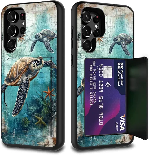 Miniatura 47 de Funda híbrida de doble capa con función atril para Samsung Galaxy A16 5G de 6.9 pulgadas, diseño de vaca con bandera estadounidense