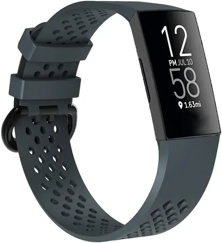 Miniatura 31 de Bandas de repuesto compatibles con Fitbit Charge 4/Fitbit Charge 3 para mujeres y hombres, pulseras deportivas de silicona para mujeres y hombres
