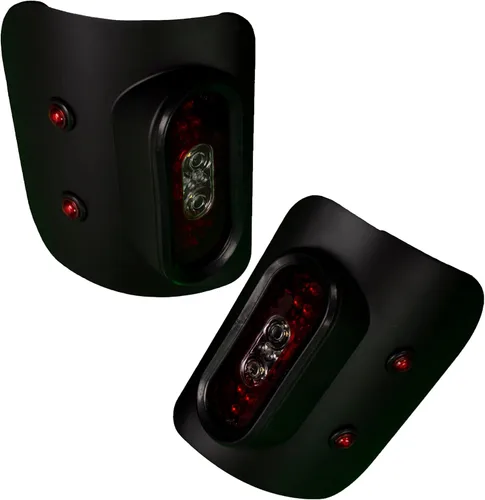 Luces traseras LED de artillero de cola compatibles con Jeep JT Gladiator, montaje empotrado, aprobado por SAE/DOT