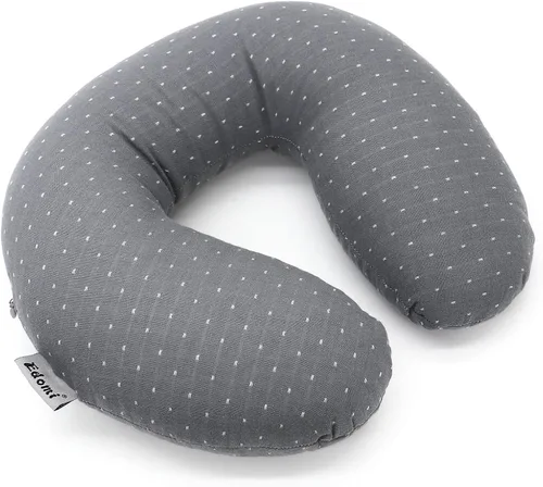 Miniatura 17 de Almohada de cuello de trigo sarraceno para dormir, almohada en forma de U, almohada de enfriamiento para dormir cervical de viaje, soporte
