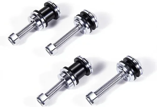 Miniatura 3 de Kit de acoplamiento desmontable de liberación rápida para barra Sissy para Harley Sportster XL883 XL1200 2004+ con tornillo de montaje