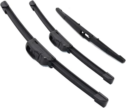 Limpiaparabrisas delantero para SsangYong Tivoli 2015-2019, 24 pulgadas, 16 pulgadas, 12 pulgadas, limpiaparabrisas delantero y trasero