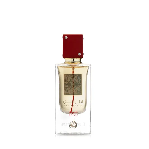 Lattafa Perfumes Ana Abiyedh Rouge para Unisex Eau de Parfum en Spray, 2.0 Onzas / 60 ml