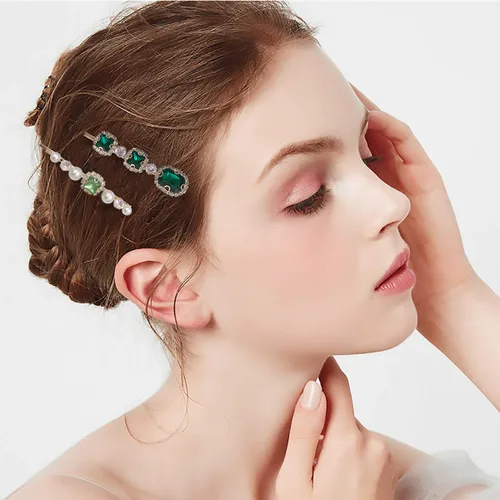 Miniatura 5 de Accesorios para el cabello vintage de metal floral, VGPin