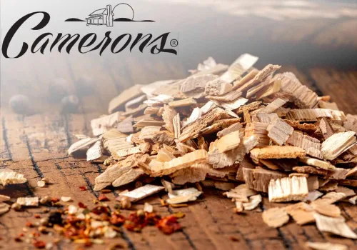 Miniatura 7 de Camerons Trozos gruesos de madera de nuez pecán 100% natural para ahumador - Caja de 420 Pulg. cúbicas, aproximadamente 5 libras - Hojuelas secas al