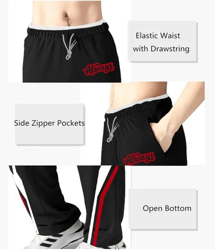Miniatura 41 de Pantalones deportivos para hombre con bolsillos con cremallera, pantalones deportivos ligeros, pantalones de entrenamiento holgados atléticos
