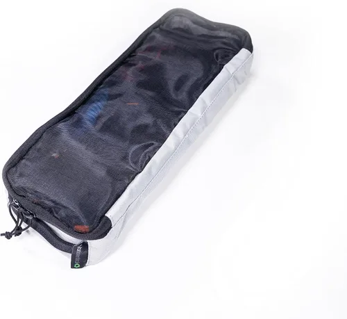 Miniatura 15 de VanEssential Cubo de embalaje con parte superior de malla transparente XS - Gris carbón