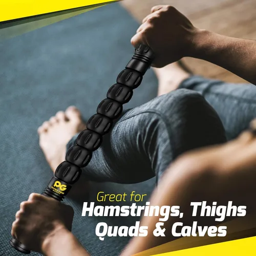 Miniatura 5 de Physix Gear - Rodillo de masaje muscular para piernas, rodillo de masaje para tejido profundo para atletas, rodillo muscular de terapia física