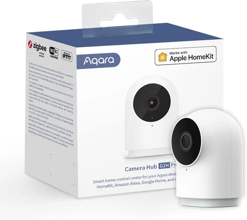 Aqara Hub de cámara de seguridad para interiores G2H Pro, cámara de video segura HomeKit HD 1080p para interiores, visión nocturna, audio