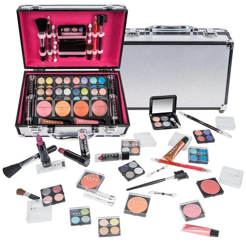 Miniatura 7 de SHANY Carry All - Estuche de maquillaje con juego de maquillaje profesional, pinceles de belleza, pintalabios, sombras de ojos, rubores, polvos