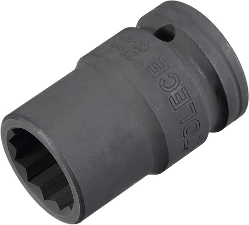 Miniatura 14 de uxcell 3/4-Inch Drive 0.945 in 12-Point Impact Socket, CR-MO Steel 2.205 in Longitud, Tamaños métricos estándar