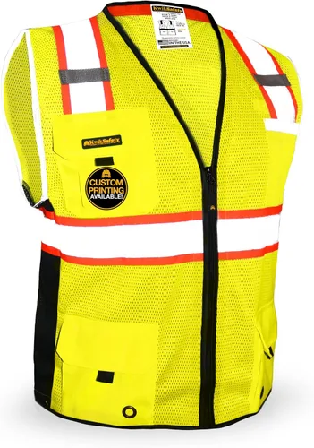 Miniatura 8 de KwikSafety BIG KAHUNA Safety Vest Class 2 ANSI OSHA Hi Vis Reflective Vest