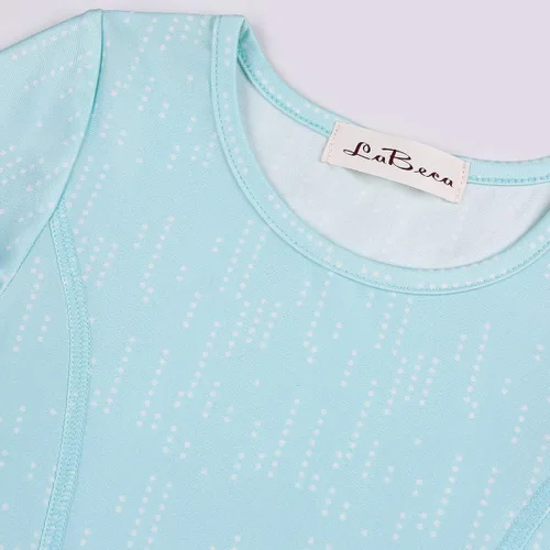 Miniatura 4 de LaBeca - Vestido sin mangas o de manga larga para niñas vestidos casuales con diseño de unicornio o sirena para niñas pequeñas o grandes