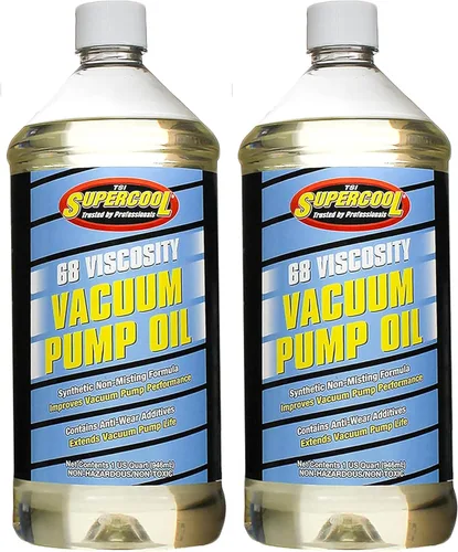 Miniatura 10 de TSI Supercool V32 - Aceite sintético para bomba de vacío de 68 viscosidad, 32 onzas, 1 paquete