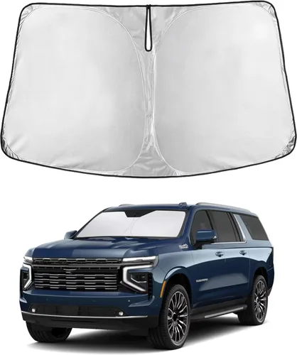 Miniatura 20 de Econour Parasol para parabrisas compatible con Honda Civic 2016-2021, protector de parasol plegable para ventana, bloquea los rayos UV y mantiene tu