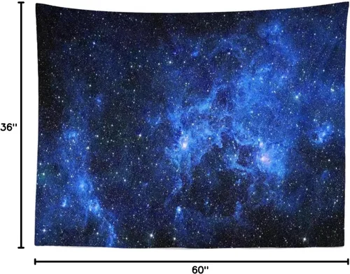 Miniatura 7 de BELECO Fondo de Tela de Galaxia de 5x3 pies Telón de Fondo de Cielo Nocturno Estrellado Telones de Fondo de Estrellas Espacio Galaxia Cumpleaños