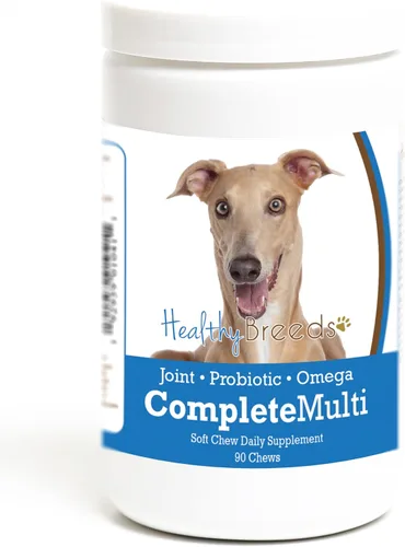 Miniatura 268 de Healthy Breeds Pug todo en uno multivitamínico suave masticable 60