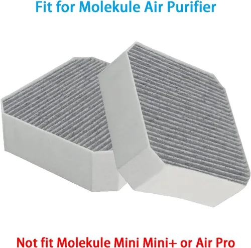 Miniatura 2 de Filtro de repuesto compatible con prefiltro de carbono Molekule purificador de aire (paquete de 2)