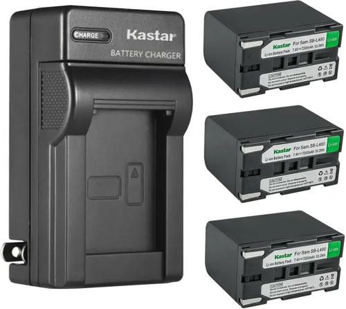 Miniatura 6 de Kastar Reemplazo del cargador de batería de pared de CA SB-L480 para Samsung SC-L650, SC-L700, SC-L710, SC-L750, SC-L770, SC-L810, SC-L860, SC-L870