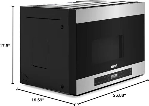 Miniatura 7 de THOR Kitchen Microondas convertible de 24 pulgadas sobre la estufa con ventilación - Modelo TOR24SS