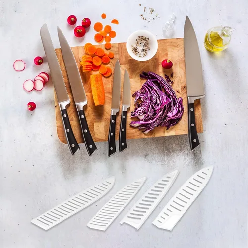 Miniatura 8 de PATIKIL Fundas de seguridad PP para cuchillo de pelar de 3.5 pulgadas, paquete de 2 cuchillos, protector de filos, protector de cuchilla universal