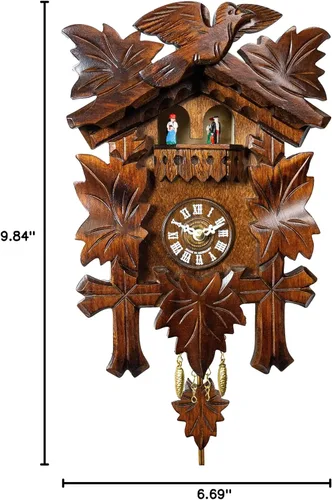 Miniatura 2 de Trenkle Reloj de la Selva Negra, Turning Dancers TU 262 PQ