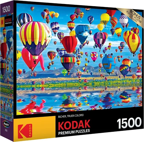 Miniatura 2 de RoseArt - Kodak Premium - Balloon Reflections - Rompecabezas de 1500 piezas para adultos