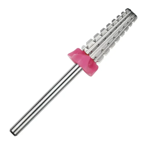 C & I Broca de uñas 5 en 1, edición delgada, taladros de manicura profesionales para máquina de taladro eléctrico de uñas (triple grueso, 3XC)