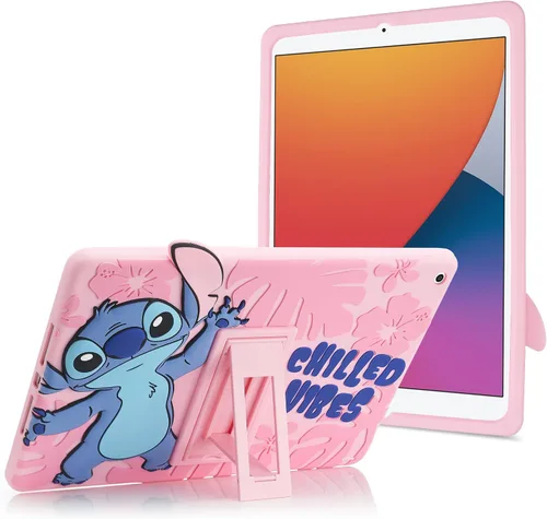 Miniatura 10 de Bluey Funda para iPad para Niños - Funda 10.2 para iPad de 9ª/8ª/7ª Generación - 2019/2020/2021 Funda para Tablet con Soporte, Protector de Silicona