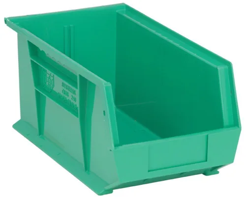 Miniatura 48 de QUANTUM STORAGE SYSTEMS K-QUS230BL-8 - Paquete de 8 contenedores de plástico apilables y colgantes, 10 x 5 x 5 pulgadas, color azul