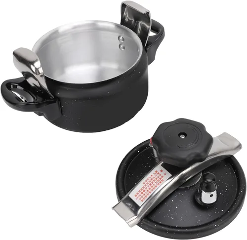 Miniatura 9 de Olla a presión de aluminio, olla a presión a prueba de explosiones para el hogar, olla a presión de gran capacidad para estufa de gas cocina