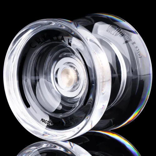 Miniatura 2 de MAGICYOYO Yoyo sensible para niños K2 Crystal, Yoyo de plástico de doble propósito para principiantes, rodamiento de repuesto que no responde