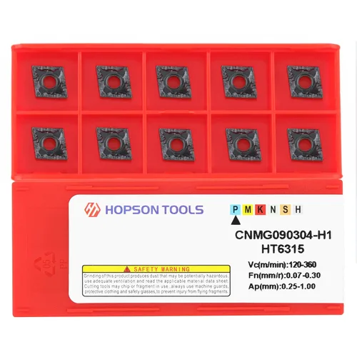 Miniatura 7 de Insertos de torneado de carburo CNMG 432 Cnmg120408 para acabado de acero de corte, inserto Cnmg para herramientas de torneado de torno, 10 uds.