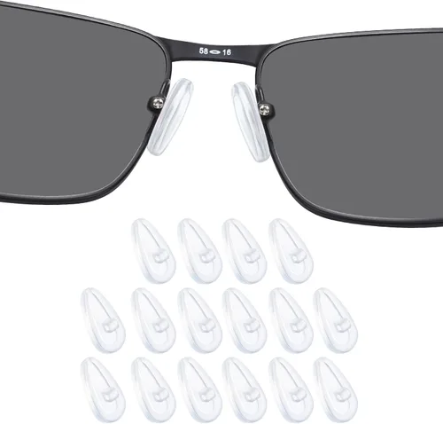 Miniatura 9 de DROGO Almohadillas de silicona para la nariz de repuesto para gafas Oakley/Sunglass Wiretap 2.0/placa base, placa superficial/Wingback SQ/Wingfold