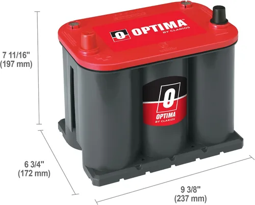 Miniatura 2 de Optima Batteries RedTop 8025, 160 25 batería de arranque