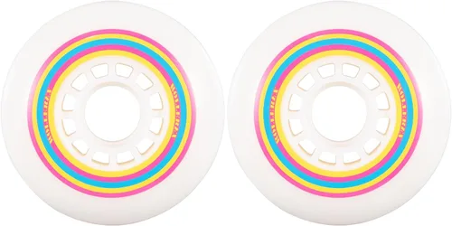 Miniatura 8 de Rollerex Lollipop Boardwalk - Ruedas para patines en línea (paquete de 2 con rodamientos, espaciadores y arandelas)