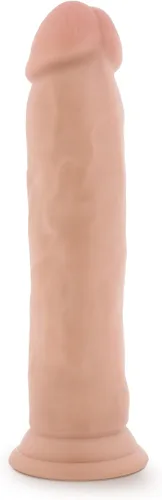 Miniatura 6 de Blush Dr. Skin - Consolador realista con ventosa de 9 pulgadas de grosor, suave, realista, para adultos, para mujeres, hombres, principiantes