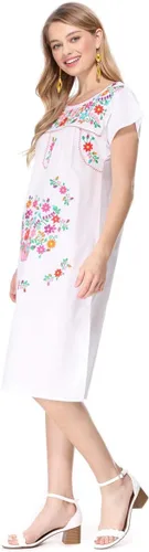 Miniatura 2 de Vestido mexicano tradicional bordado