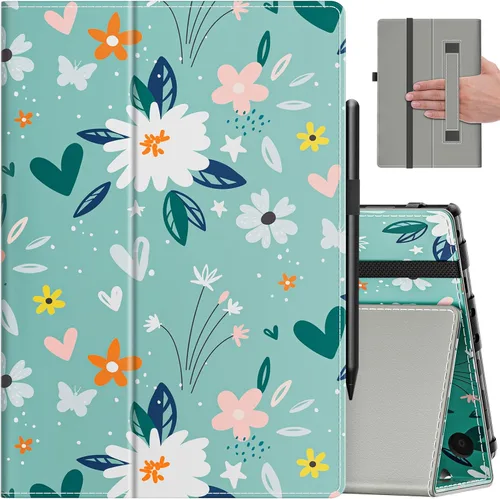 Miniatura 23 de VORI Funda para tableta Amazon Kindle Fire HD 10 (13ª/11ª generación 2023/2021) y Fire HD 10 Plus – Funda plegable delgada con función