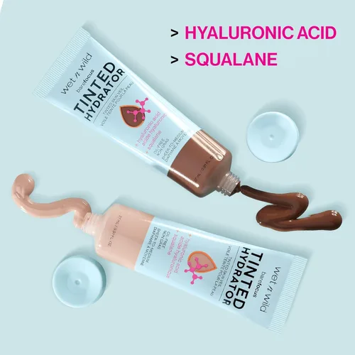 Miniatura 4 de wet n wild - Enfoque sin maquillaje, hidratante entintado, velo entintado para piel, cobertura ligera y acumulable con ácido hialurónico y escualano