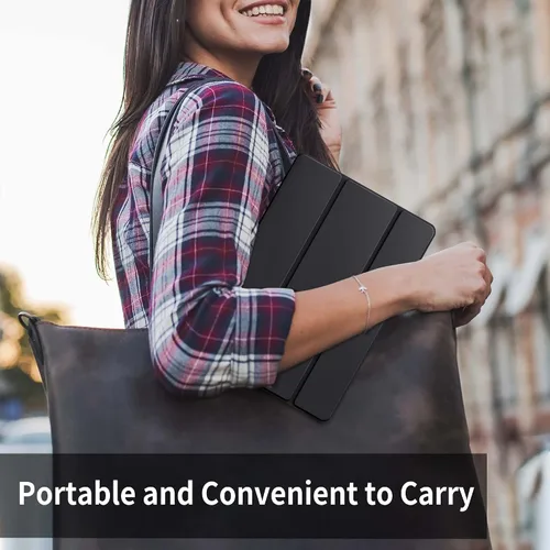 Miniatura 7 de ProtUTab Funda Compatible con iPad de 9ª Generación, Funda Slim Trifold con Soporte Auto Wake&Sleep para iPad de 8ª Generación (2020) y 7ª
