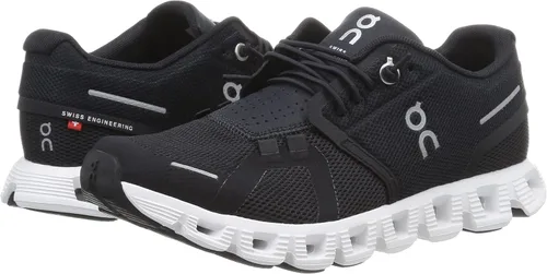 Miniatura 8 de ON Tenis Cloud 5 para mujer, NegroBlanco, 0