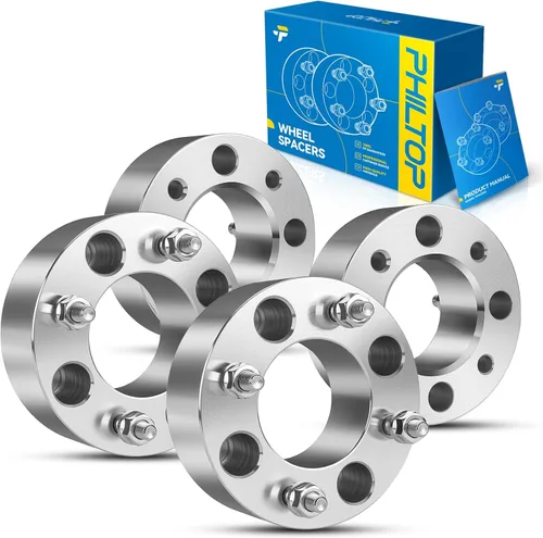 Miniatura 10 de PHILTOP Espaciador de rueda de 4 x 4 de 2 pulgadas, espaciadores de rueda centrados en las lengüetas para Polaris Trail Boss 330 2003-2013, Trail