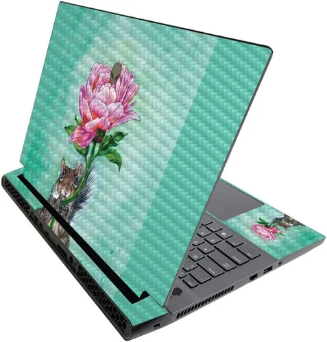 Miniatura 576 de MightySkins - Skin brillante con purpurina para Alienware M17 R3 (2020) y M17 R4 (2021) - Diversión de los años 90 Acabado duradero con purpurina